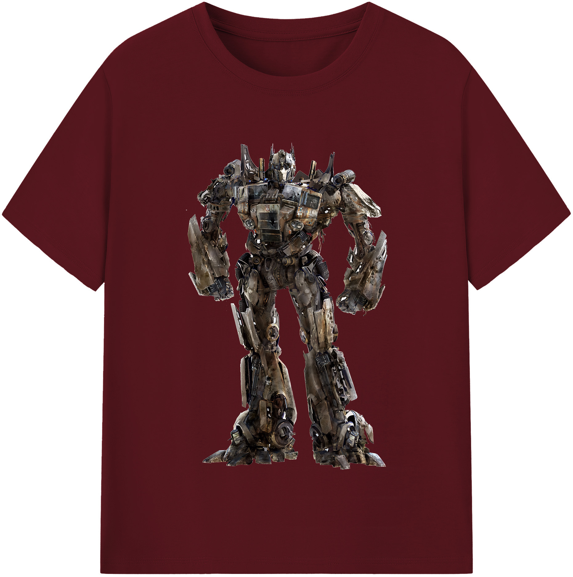 （画像用） Transformers トランスフォーマー 綿100％半袖Tシャツ（フロントプリント）